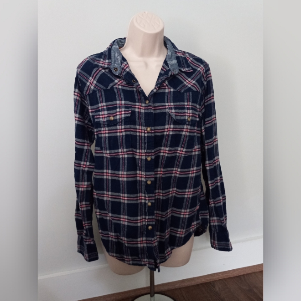 Cute Flannel Button Down